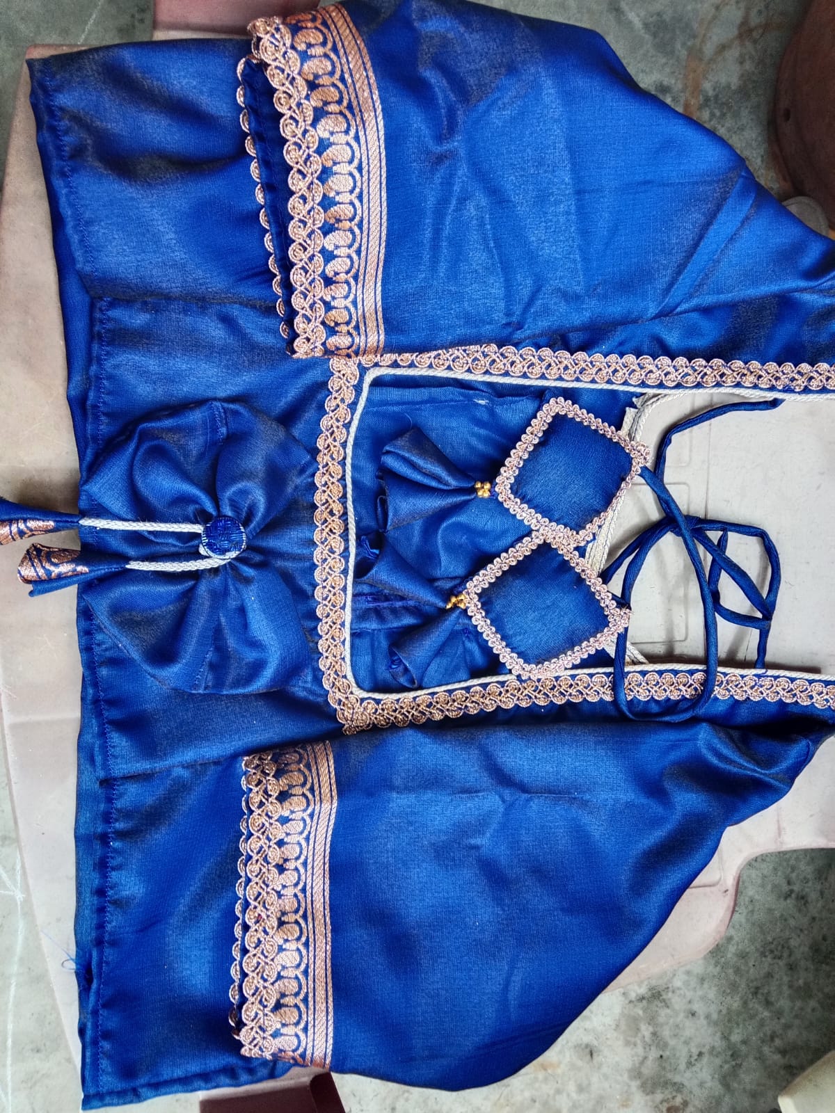 Designer Blouse blue